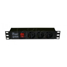 Блок розеток Hyperline SHE10-3SH-S-IEC